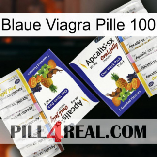 Blue Viagra Pill 100 12